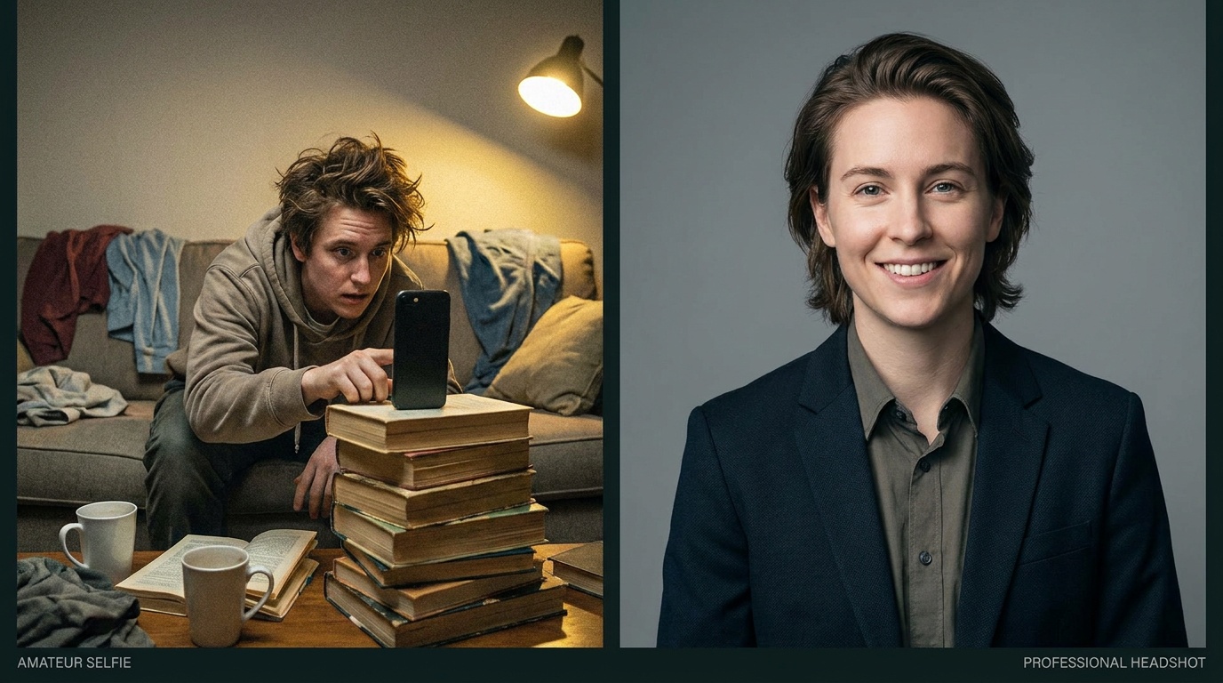 DIY Headshot vs AI: My Pro Photographer's Comparison