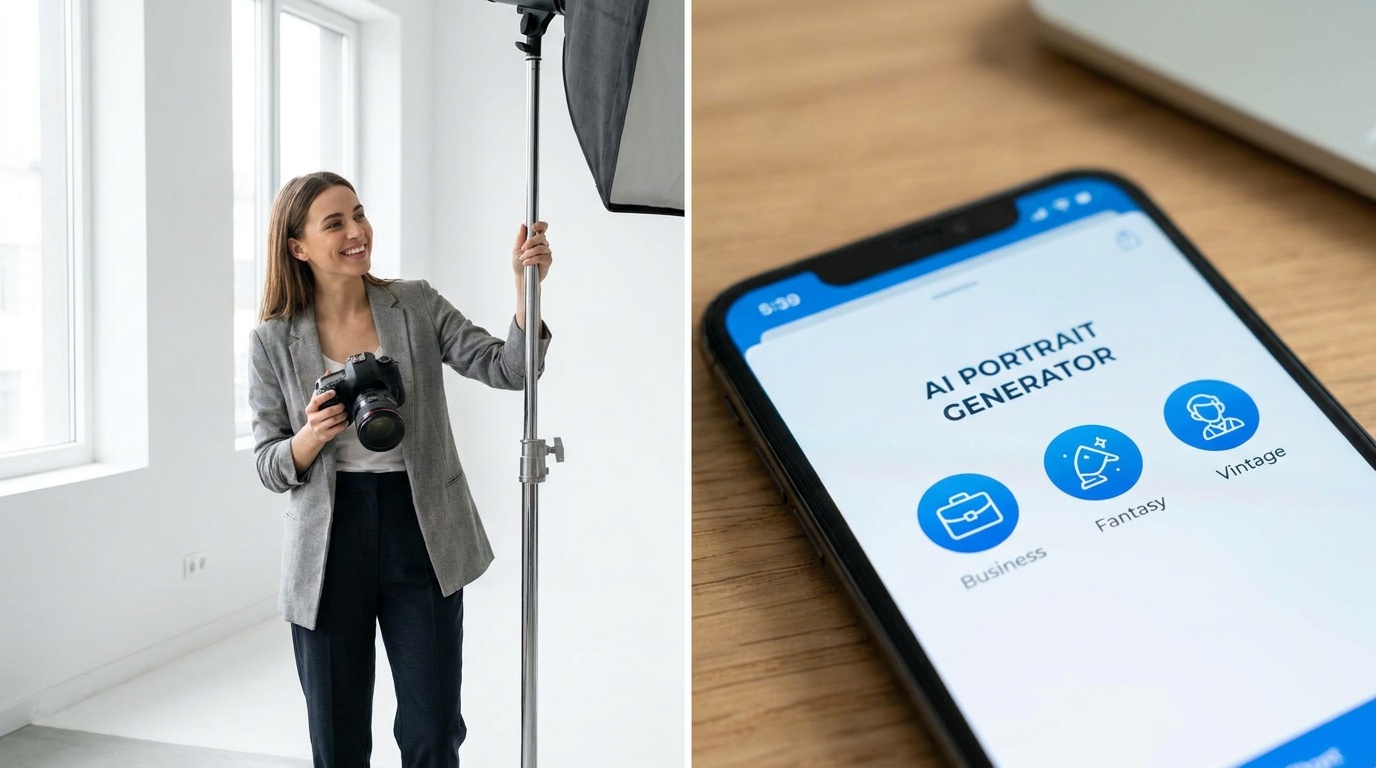 AI-фотосессия или фотограф: что выбрать для ваших задач
